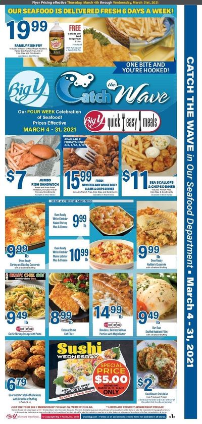 Big Y Weekly Ad Flyer March 4 to March 31