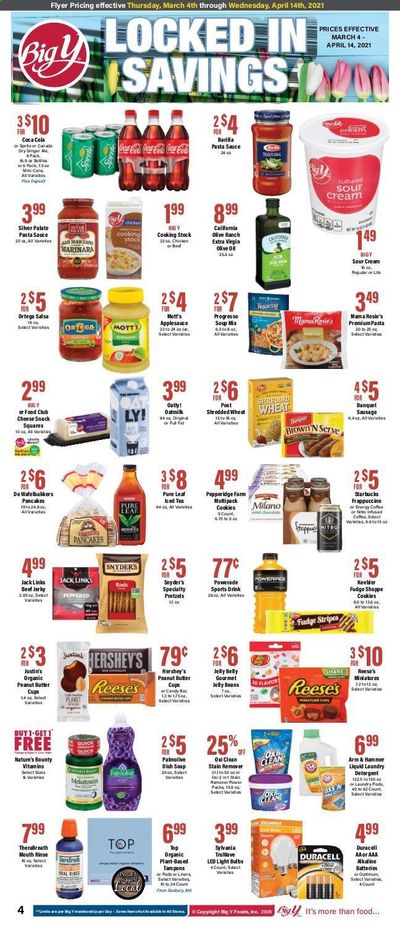 Big Y Weekly Ad Flyer March 4 to April 14 Big Y Weekly Ad Flyer March 4 to April 14
