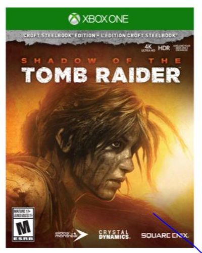 Shadow of the Tomb Raider: Croft SteelBook Edition (Xbox One) For $19.97 At Best Buy Canada