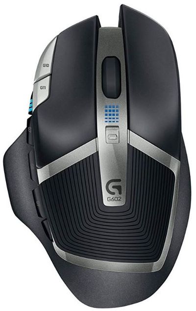 Logitech G602 Lag-Free Wireless Gaming Mouse – 11 Programmable Buttons, Up to 2500 DPI For $22.99 At Amazon Canada 