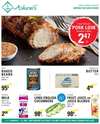 Askews Foods Flyer March 7 to 13