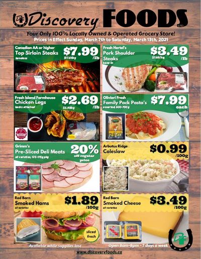 Discovery Foods Flyer March 7 to 13