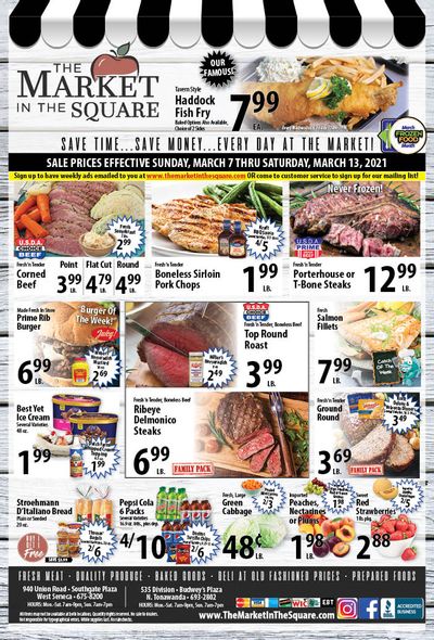 The Market in the Square Weekly Ad Flyer March 7 to March 13, 2021