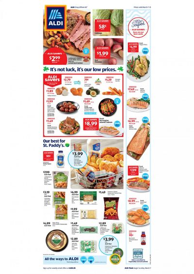 ALDI Weekly Ad Flyer March 7 to March 13