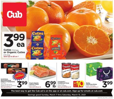 Cub Foods Weekly Ad Flyer March 7 to March 13