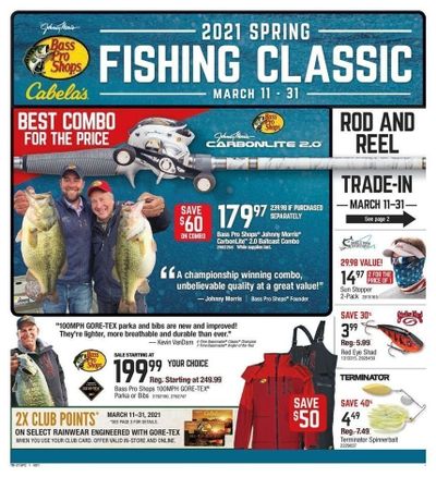 Bass Pro Shops Weekly Ad Flyer March 11 to March 31