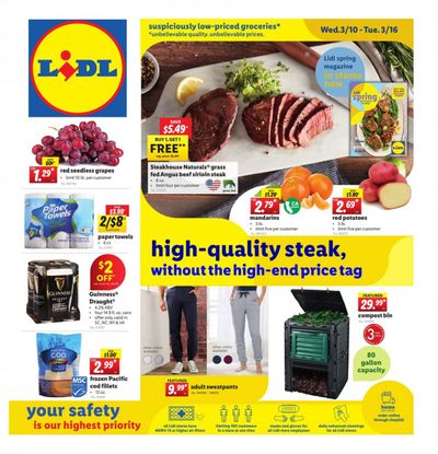Lidl Weekly Ad Flyer March 10 to March 16
