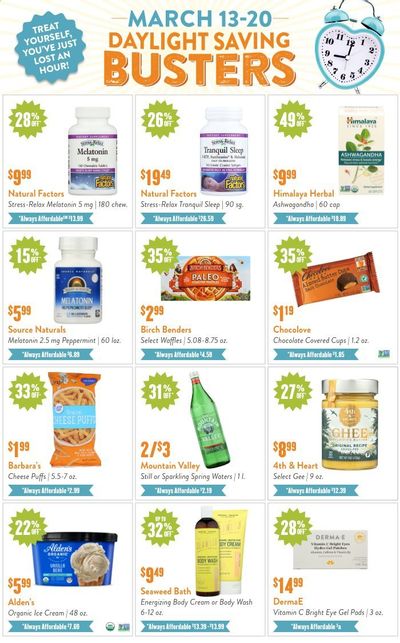 Natural Grocers Weekly Ad Flyer March 13 to March 20