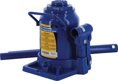 20 Ton Low-Profile Hydraulic Bottle Jack on Sale for $29.99 at Princess Auto Canada