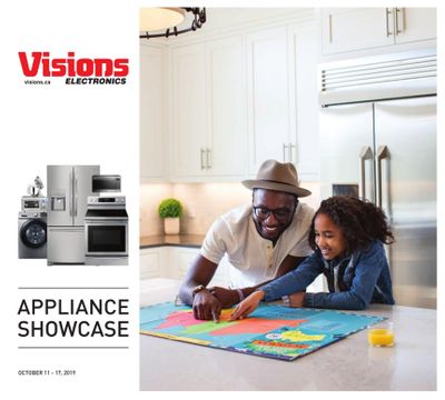 Visions Electronics Appliance Showcase Flyer October 11 to 17