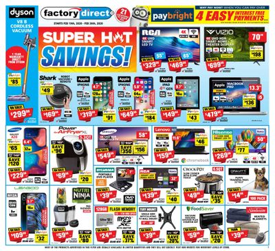 Factory Direct Flyer February 19 to 26