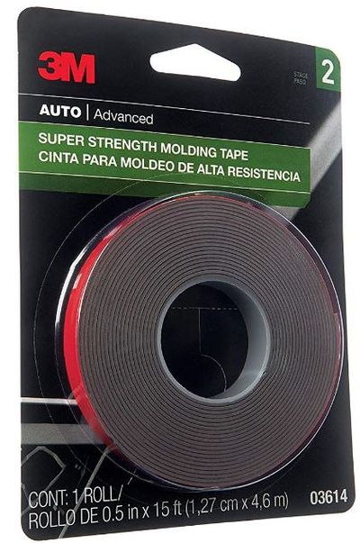 3M 03614 Scotch-Mount 1/2" x 15' Molding Tape For $13.99 At Amazon Canada
