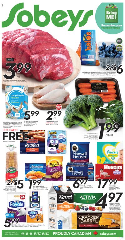 Sobeys (ON) Flyer February 20 to 26