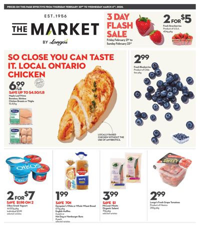 The Market by Longo's Flyer February 20 to March 4
