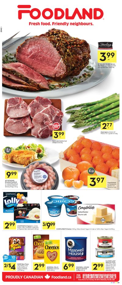 Foodland (ON) Flyer February 20 to 26