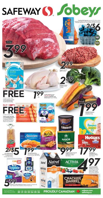 Safeway (West) Flyer February 20 to 26