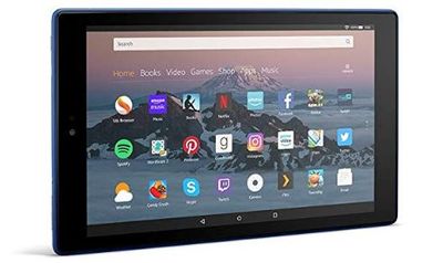 Fire HD 10 Tablet | 10.1" 1080p Full HD Display, 32 GB, Marine Blue (Previous Generation - 7th) For $129.99 At Amazon Canada