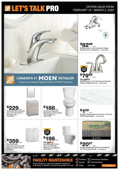 Home Depot Pro Flyer February 18 to March 2