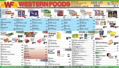Western Foods Flyer February 19 to 25