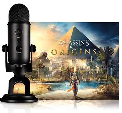 Blue Blackout Yeti + Assassin's Creed Streamer Bundle For $146.32 At Amazon Canada 