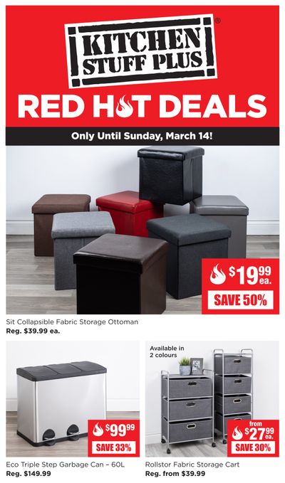 Kitchen Stuff Plus Red Hot Deals Flyer March 8 to 14