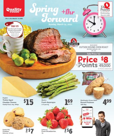 Quality Foods Flyer FebruaryMarch 8 to 14