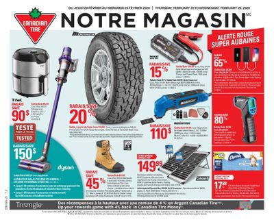 Canadian Tire (QC) Flyer February 20 to 26