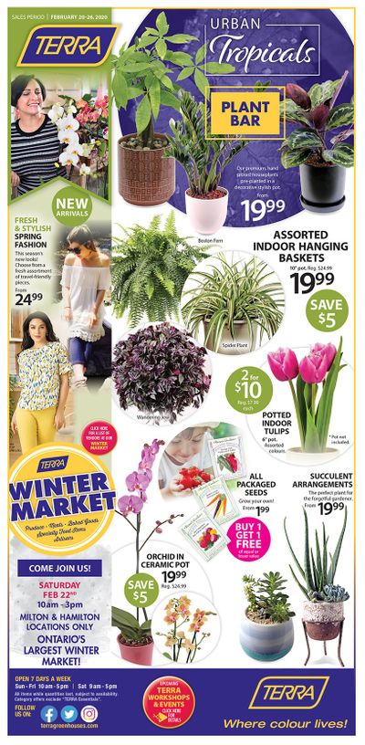 Terra Greenhouses Flyer February 20 to 26