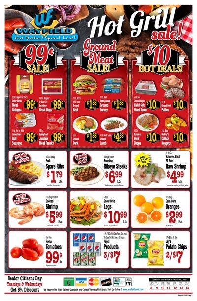 Wayfield Foods Weekly Ad Flyer March 8 to March 14, 2021