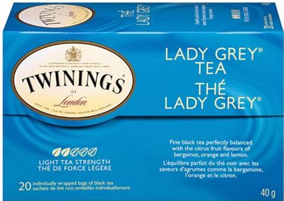 Twinings of London Lady Grey Tea Bags, 20 Count (Pack of 6) For $17.94 At Amazon Canada