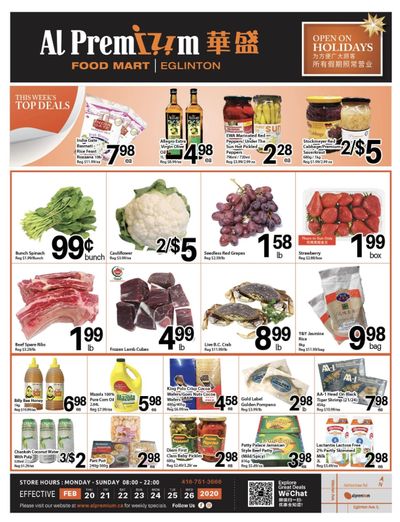 Al Premium Food Mart (Eglinton Ave.) Flyer February 20 to 26