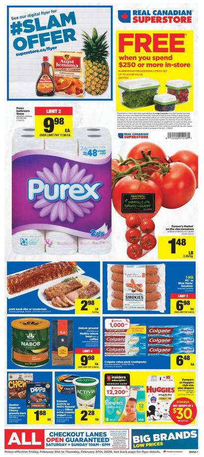 Real Canadian Superstore (West) Flyer February 21 to 27