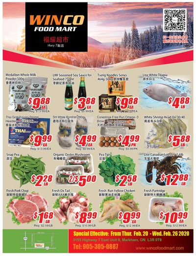 WinCo Food Mart (HWY 7) Flyer February 20 to 26