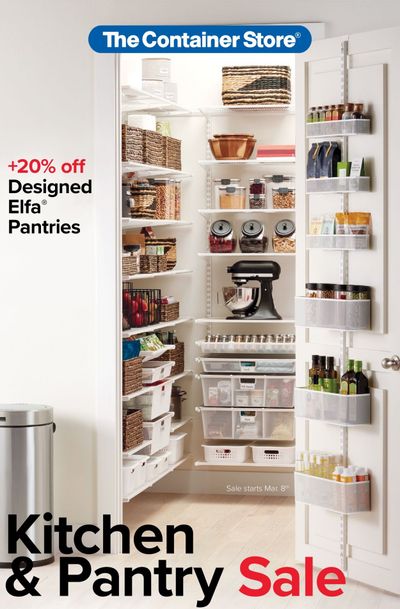 The Container Store Weekly Ad Flyer March 8 to April 18