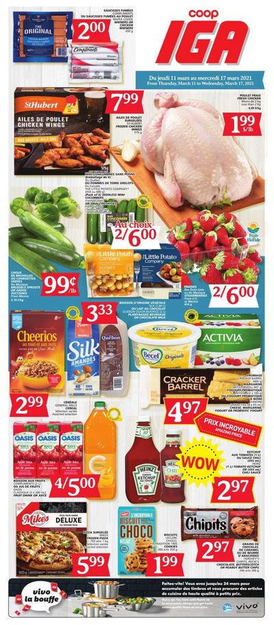 Coop IGA Flyer March 11 to 17