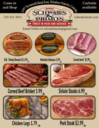 Schwab's & Primo's Flyer March 9 to 13