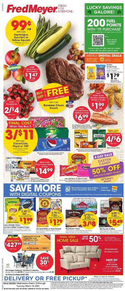 Fred Meyer Weekly Ad Flyer March 10 to March 16