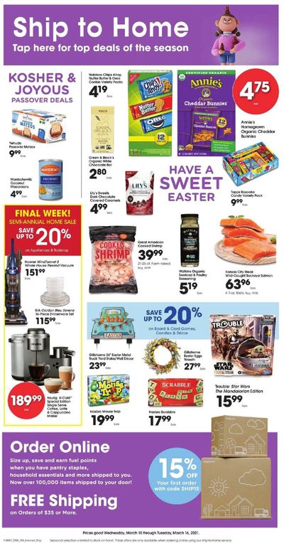 Fry’s Weekly Ad Flyer March 10 to March 16