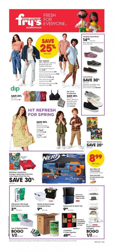 Fry’s (AZ) Weekly Ad Flyer March 10 to March 16