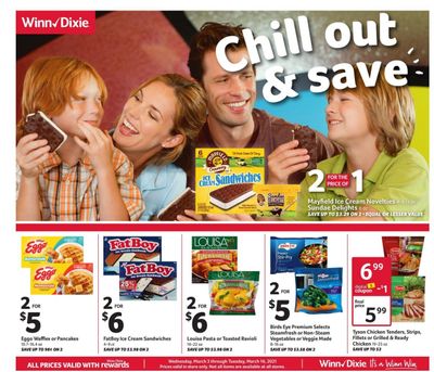 Winn Dixie (AL, FL, GA, LA, MS) Weekly Ad Flyer March 3 to March 16