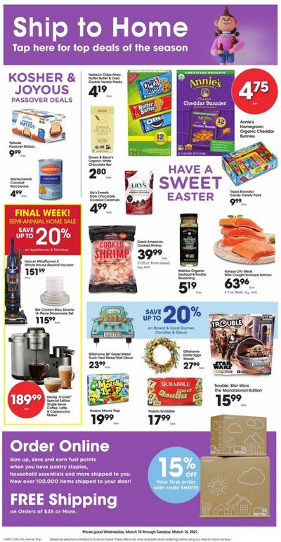 Baker's Weekly Ad Flyer March 10 to March 16