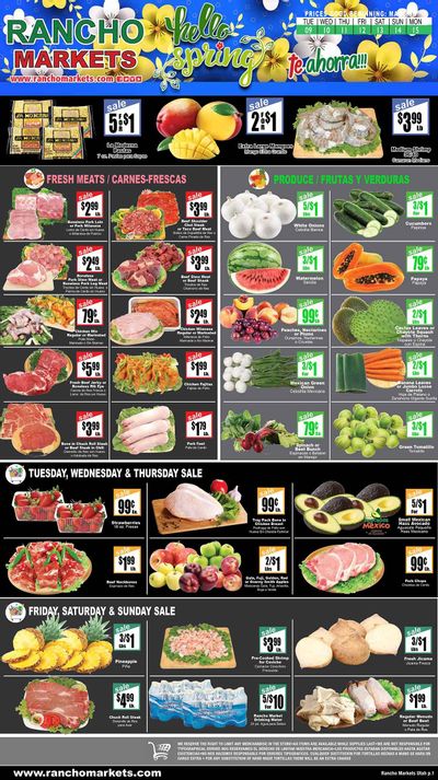 Rancho Markets Weekly Ad Flyer March 9 to March 15