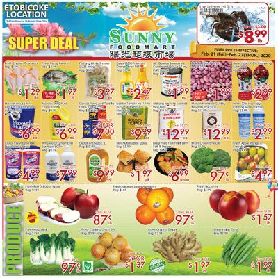 Sunny Foodmart (Etobicoke) Flyer February 21 to 27