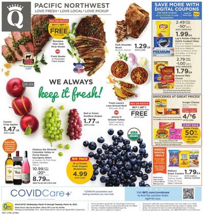 QFC Weekly Ad Flyer March 10 to March 16
