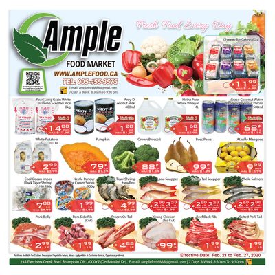 Ample Food Market Flyer February 21 to 27