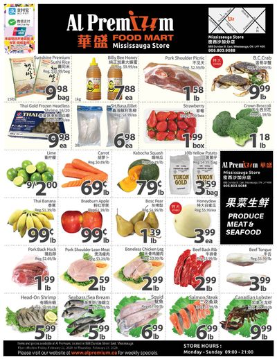 Al Premium Food Mart (Mississauga) Flyer February 21 to 27