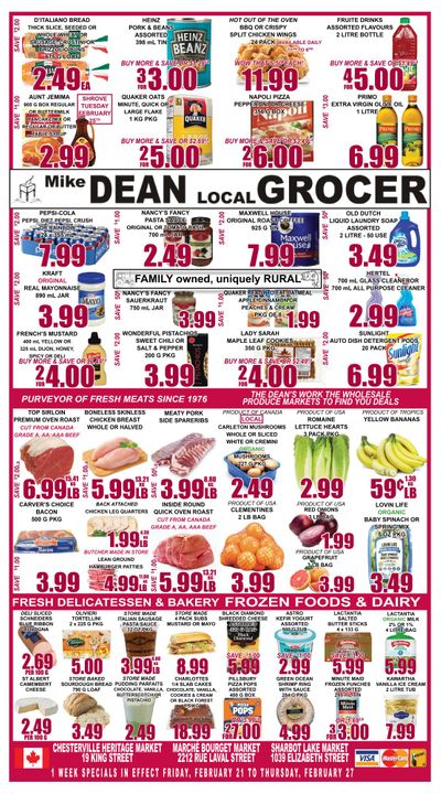 Mike Dean's Super Food Stores Flyer February 21 to 27