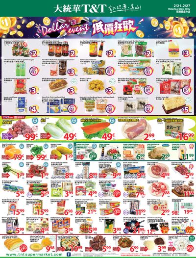 T&T Supermarket (Waterloo) Flyer February 21 to 27
