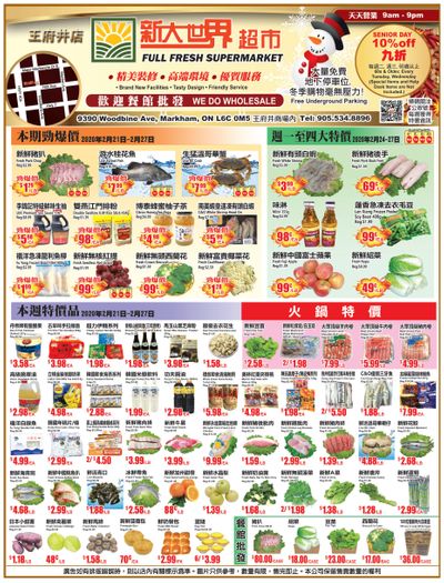 Full Fresh Supermarket Flyer February 21 to 27
