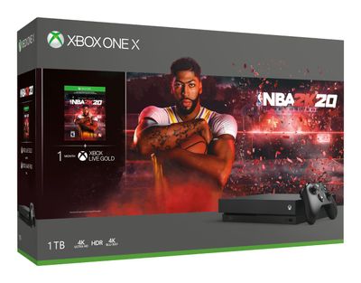 Xbox One X NBA 2K20 Bundle 1TB on Sale for $379.96  at Walmart Canada